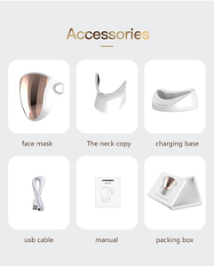 New LED Mặt nạ Red Nir màu xanh hồng ngoại LED Beauty liệu pháp Ánh Sáng Thiết bị cho khuôn mặt cao cấp Facial LED mặt nạ - Product Image 5