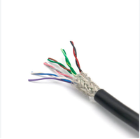 Câble LiYCY souple blindé avec isolation en PVC, câble de signalisation multiconducteurs en cuivre pour l'automatisation, norme DIN VDE 0812