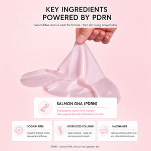 มาส์กเจลคอลลาเจน DNA แซลมอน PDRN สีชมพู โลโก้สั่งทำพิเศษ มาส์กหน้าแบบขวด สำหรับผิวกระจ่างใส ชุ่มชื้น กระชับ จากเกาหลี - Product Image 4