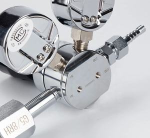 Regulador de presión de una sola etapa de acero inoxidable de <span class=keywords><strong>gas</strong></span> de alta pureza con válvula reguladora de presión de <span class=keywords><strong>gas</strong></span> de calibre oxígeno - Product Image 3