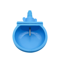 Abreuvoir automatique de lapin bleu, tasse d'eau pour le bétail