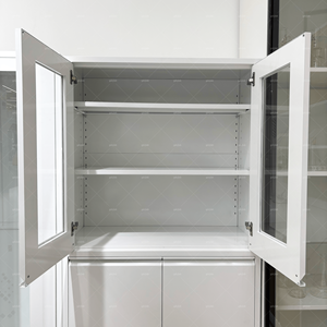 Armoire de rangement en acier moderne durable, ignifuge, avec caractéristiques réglables pour hôtel, hôpital, bureau, salle de sport, école, atelier - Utilisation commerciale - Product Image 3