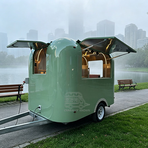 <b>Trailers</b> Fully Equipped Kitchen Mobile Business <b>Trailer</b> Coffee Cart Design Food Caravan Street Vending Carts - Product Image 6