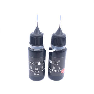 <span class=keywords><strong>Tatouage</strong></span> <span class=keywords><strong>temporaire</strong></span> rose à appliquer soi-même avec pochoir à jet d'encre ajouré et modèle crème jus - Product Image 2