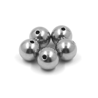 Rodamientos de Bolas Metálicos de Acero Inoxidable Personalizados con Orificios Ciegos y Pasantes, Producto Premium