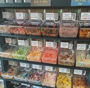 אגוזי מזון מיכל סוכריות פחי סופרמרקט מכולת תצוגה - Product Image 4