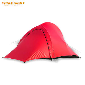 เต็นท์น้ำหนักเบา 20D ผ้าไนลอนริปสตอป เคลือบซิลิโคนด้านเดียว แบบอัลตร้าไลท์ ลายก้างปลา สำหรับ <span class=keywords><strong>2</strong></span> คน - Product Image 2