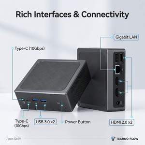 Mini PC OEM ODM con Intel Celeron N2940, DDR3, M.2 2280 SSD, SATA, Windows/Linux, Gráficos Intel SOC, 8+128GB, WIFI 5 - Product Image 5