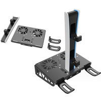 Station d'accueil de charge pour PS5 Slim Console Game Controller Base de charge pour PS5 Slim VR Headset Storage Stand Hanger