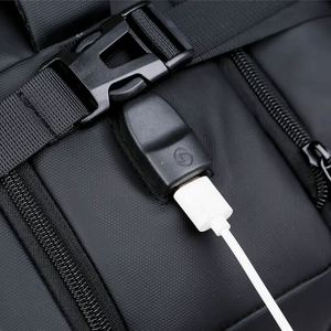 Sac à dos pour ordinateur portable à coque rigide de grande capacité personnalisé Fermeture éclair Multifonctionnel Design imperméable à l'eau pour les affaires quotidiennes en plein air - Product Image 3