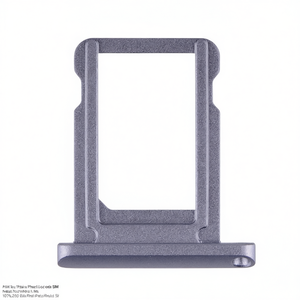 Vassoio porta SIM per iPad Mini 4, parte di ricambio in metallo grigio - Product Image 2