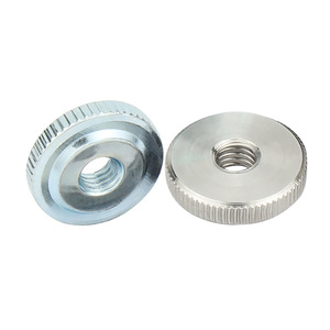 Tuercas de pulgar moleteadas de acero inoxidable M5 M6 304, sujetadores de perillas redondas mecanizadas CNC para piezas de impresora <span class=keywords><strong>3D</strong></span> - Product Image 3