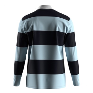 Polo de rugby professionnel confortable, matière respirante, coutures renforcées, parfait pour le sport et les loisirs - Product Image 2