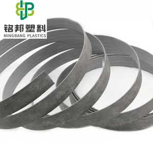 Bandas de borde de PVC para muebles de buen grosor Ming Bang, de plástico de PVC/ABS/melamina, bandas de borde de cinta de PVC a juego