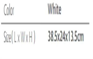 Lavabo de Cerámica Blanco para Consultorio Dental - Product Image 2