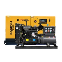 Système de contrôle automatique ATS type silencieux refroidissement par eau générateur diesel triphasé 80kva 85 kva