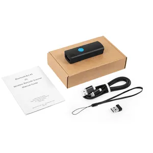 Escáner de Código de Barras CCD 1D Portátil con Conectividad Alámbrica e Inalámbrica, Mini Lector de Códigos con Pantalla y Memoria - Product Image 1