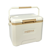 Glacière portable moderne en PP isolée 12L pour hôpital, camping, pêche, pique-nique - Boîte à glace pour garder au frais les aliments, canettes et bières en extérieur