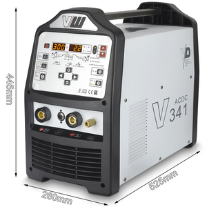 Máquina de Soldadura TIG ACDC Vector V341 de 300 Amperios, Soldadora de Arco 4 en 1 con Función de Pulsos para Aluminio - Product Image 6
