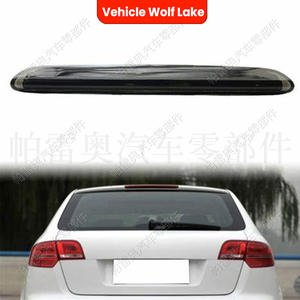 Feu stop monté sur le dessus du véhicule Wolf Lake pour Audi A3 8P 5 portes Hatchback 2004-2013 Noir ABS Neuf - Product Image 3