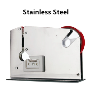 Dispensador de <span class=keywords><strong>Cinta</strong></span> Adhesiva de Acero Inoxidable, Máquina Selladora de Bolsas de Plástico <span class=keywords><strong>para</strong></span> Supermercados, Selladora de Alimentos, <span class=keywords><strong>Engrapadora</strong></span> de Frutas - Product Image 2