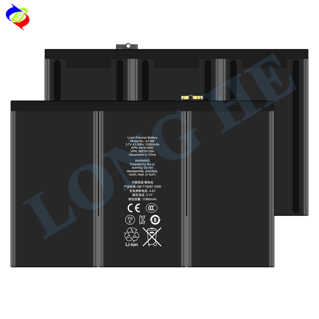 Original Replacement Battery A1416 A1430 A1403 A1389 11560mAh Cell Phone Battery for iPad 4