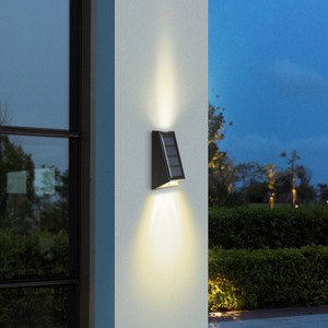 Lámpara Solar de Pared para Exteriores, LED, Ángulo de Haz de 20 Grados, Impermeable, para Jardín, Valla, Patio, Decoración e Iluminación - Product Image 3