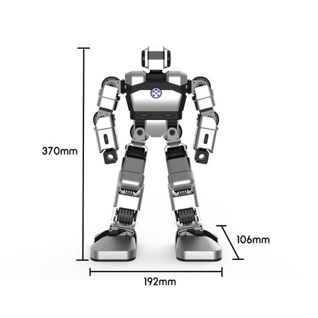 All-in-One Metal Humanoid Robot for Kids STEM & AI Education UBTECH Yanshee with Advanced AI Machine Vision and Speech API