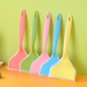 Espátula de silicona antiadherente para el hogar, pala de cocina de silicona para carne, tortitas y huevos espesos - Product Image 1