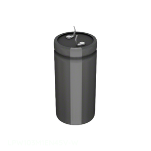 Distribuidor Autorizado LPW103M1EN45V-W Condensador de Aluminio 10000UF 20% 25V SNAP TH 10000 uF Condensador de Orificio Pasante - Product Image 1