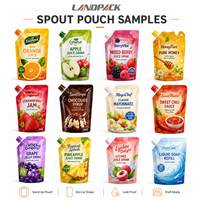 Machine d'emballage horizontale pour sachets Doypack de boissons, détergents liquides, soupes, purées de fruits et jus pour enfants