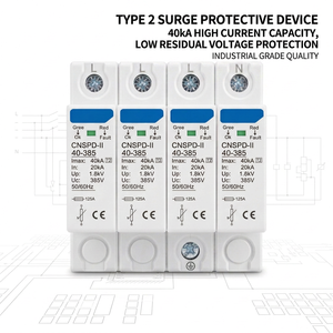Dispositivo de Protección Contra Sobretensiones HUIDICH con Certificación CE, Protector Contra Sobretensiones de CC de 2 Polos y 1000 V, Supresor de Picos SPD de 20-40 kA, Protección Contra Rayos de CC de 400 V - Product Image 3