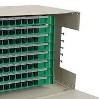 Caja de terminales de panel de conexión de fibra óptica ODF, 3U, 48, 72, 96 núcleos, SC/UPC, FTTH, de 19 pulgadas, montaje en rack