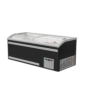 Siêu thị thiết bị làm lạnh 550W tự động rã đông làm mát trực tiếp thương mại đảo hiển thị tủ đông tủ lạnh - Product Image 2