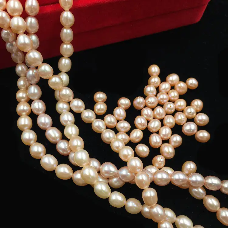 8-9mm Natural Loose Pearls Type and Freshwater Pearls Material sweet water pearls