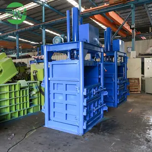 Keshang Chai PET kim loại bông rơm phế liệu chất thải giấy tái chế baling Báo Chí nhựa thủy lực tự động Baler giá máy