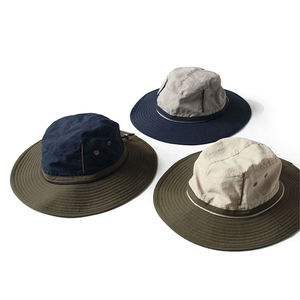 RongGuang coupe-vent corde Protection solaire extérieur Polyester unisexe seau chapeau pêcheur chapeau escalade chapeau - Product Image 2