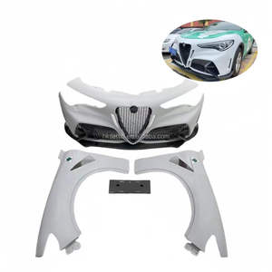 Nouveau kit carrosserie en fibre de carbone style GTAM pour Alfa Romeo Stelvio 1ère génération 2017- SUV, pare-chocs et garde-boue - Product Image 1