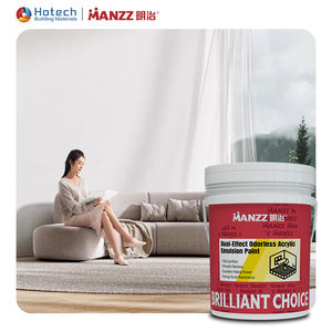 צבע אקרילי על בסיס מים, תקני למזון, דל VOC, בעל כיסוי גבוה, לציפוי קירות פנימיים מבטון. - Product Image 1