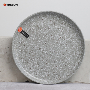Juego <span class=keywords><strong>de</strong></span> Platos y Tazones Rústicos Grises Mate con Esmalte Reactivo, Juego <span class=keywords><strong>de</strong></span> <span class=keywords><strong>Vajilla</strong></span> Redonda <span class=keywords><strong>de</strong></span> Gres <span class=keywords><strong>de</strong></span> <span class=keywords><strong>24</strong></span> <span class=keywords><strong>Piezas</strong></span> para 8 Personas - Product Image 5