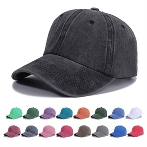 Washed Cotton <b>Plain</b> <b>Baseball</b> <b>Caps</b> Adjustable Unstructured Soft Blank Casual Dad Ball Hats for Men Women - Product Image 1