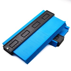 Jauge de contour Baolian en plastique de 12 pouces pour la mesure des carreaux et de la menuiserie - Product Image 1
