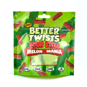 Bolsas Ziplock reutilizables con impresión personalizada directa de fábrica con ventana, bolsa de pie para dulces, aperitivos, bolsa de embalaje de almacenamiento de alimentos - Product Image 3