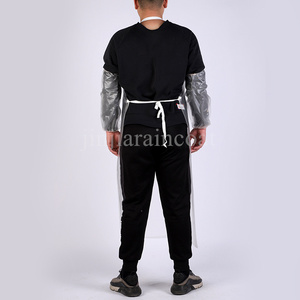 Tablier en PVC transparent personnalisé avec logo, résistant à l'usure et aux acides/base, pour lavage de voitures et usage aquatique - Product Image 3