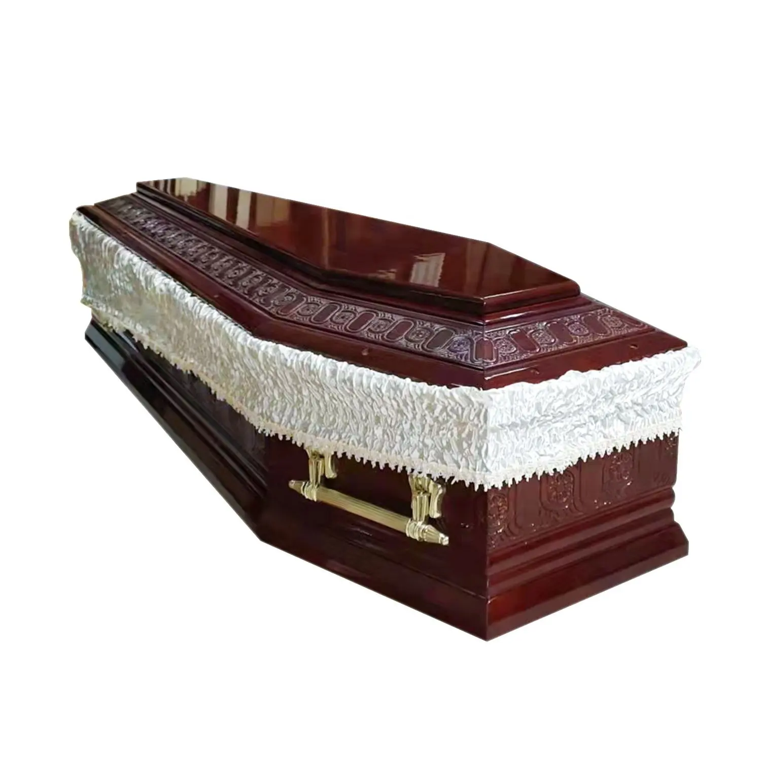 Vendas diretas do fabricante de caixões funerários de alta qualidade caixões de madeira