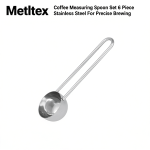 Metaltex Coffee <b>Measuring</b> <b>Spoon</b> Set 6 Piece Stainless Steel For Precise Brewing - Product Image 2