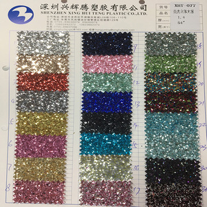 1.3mm Chunky long lanh giả da vải da tổng hợp cho <span class=keywords><strong>DIY</strong></span> làm Túi giày hàng thủ công - Product Image 6