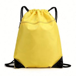 Mochila Personalizada con Cordón de Doble Ajuste, Bolsa de Almacenamiento Portátil, Bolsa con Cordón de Poliéster - Product Image 6