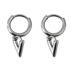 Orecchini Geometrici a Triangolo per Donne e Uomini, Gioielli Unisex Moderni e di Tendenza - Product Image 1
