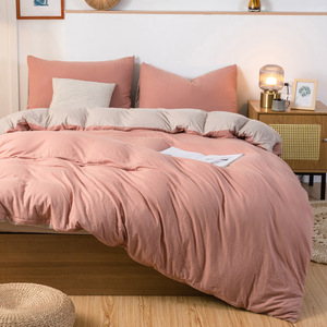 Bộ ga trải giường <span class=keywords><strong>4</strong></span> món chất liệu 100% cotton cao cấp, gồm ga trải giường và vỏ gối, dành cho giường Queen size - Product Image 3